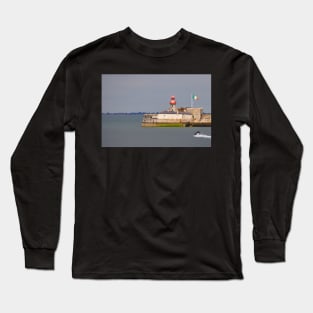 Dun Laoghaire Lighthouse Long Sleeve T-Shirt